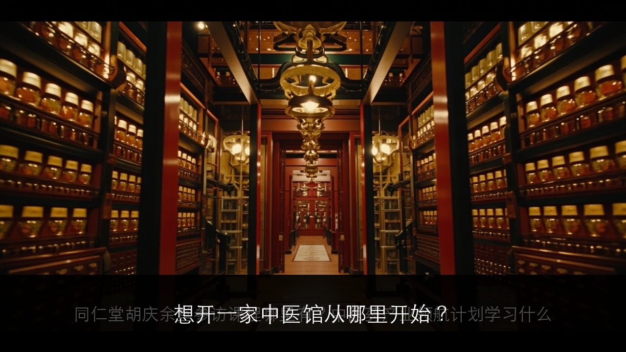 想开一家中医馆从哪里开始？北京深圳杭州成都中医馆创业实战课程详解