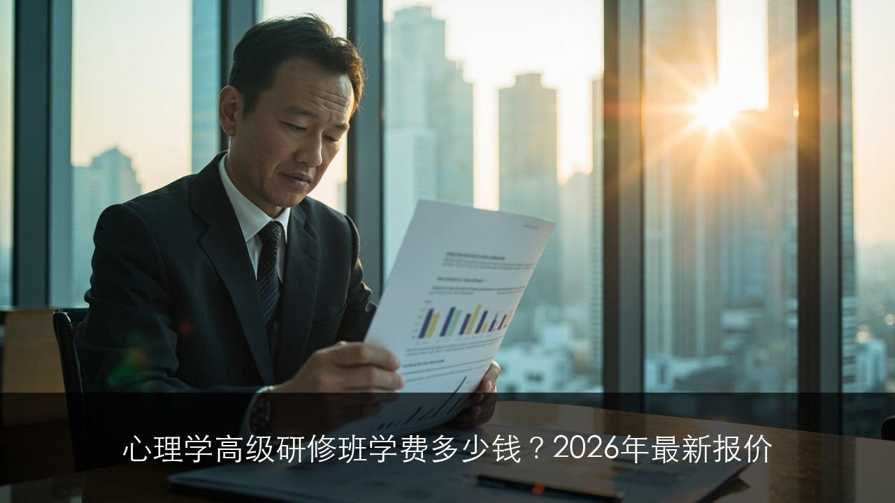 心理学高级研修班学费多少钱?2026年最新报价