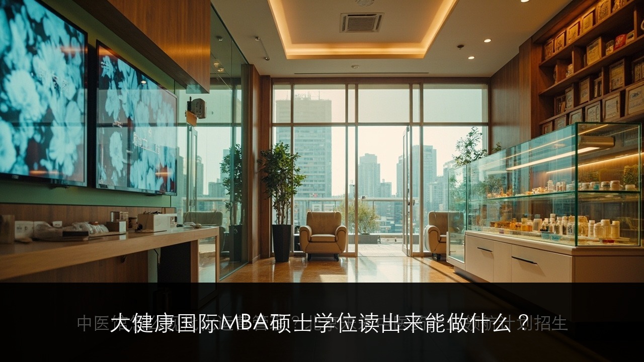 大健康国际MBA硕士学位读出来能做什么？北京上海广州深圳医疗健康MBA就业方向