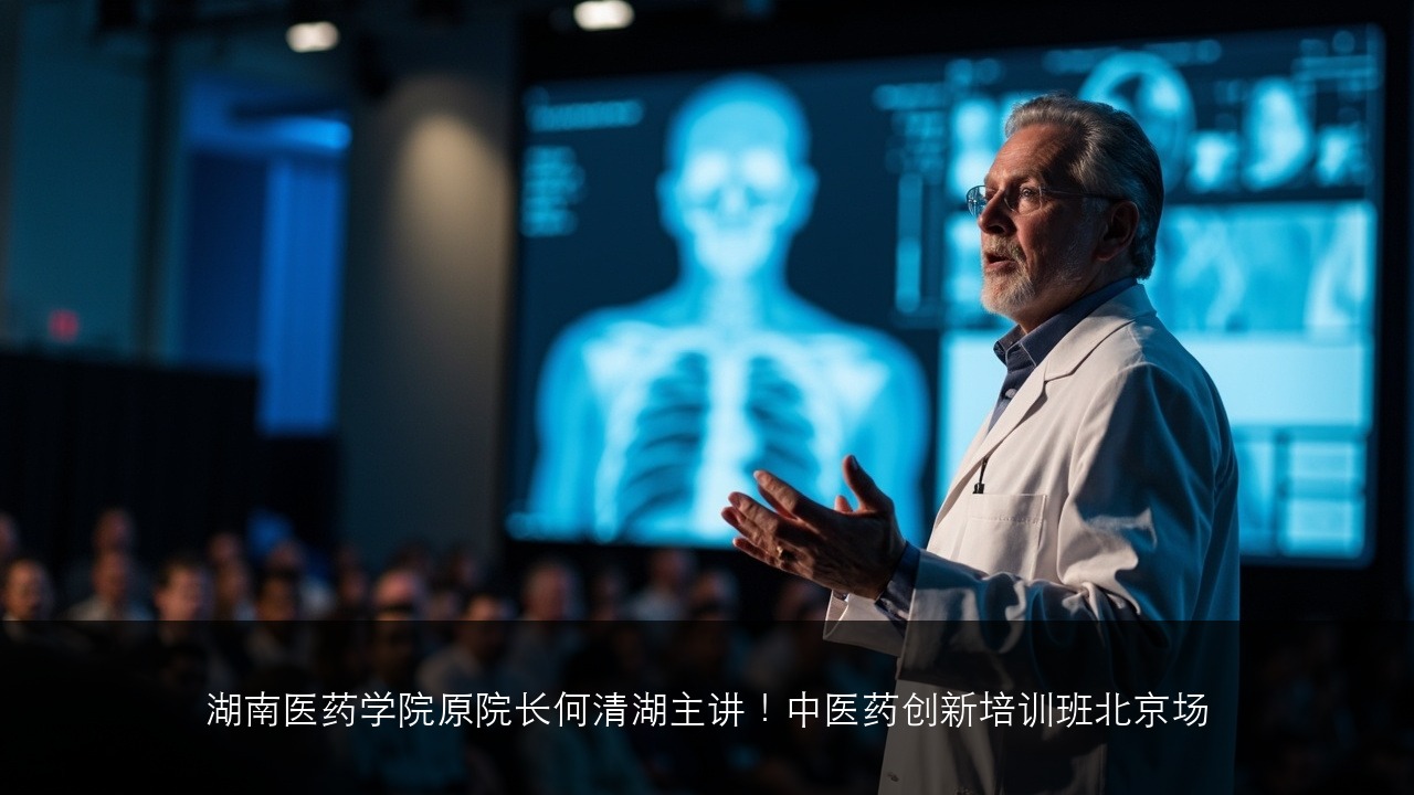 湖南医药学院原院长何清湖主讲！中医药创新培训班北京场