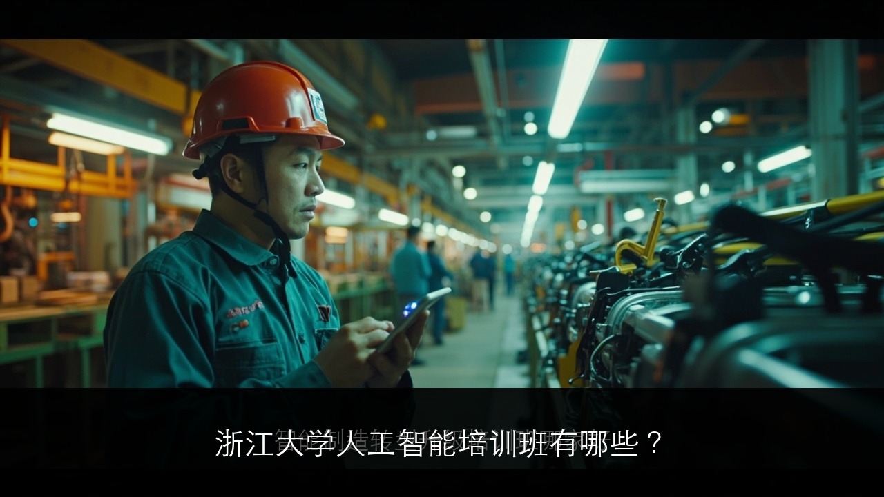 浙江大学人工智能培训班有哪些?2026年浙大AI培训项目完整汇总