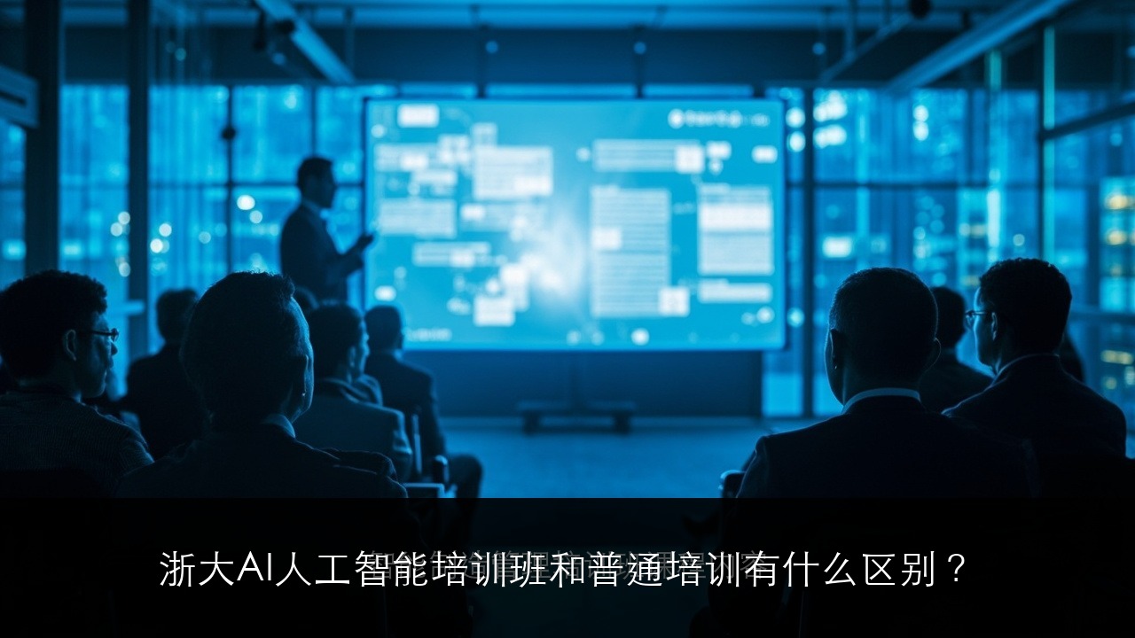 浙大AI人工智能培训班和普通培训有什么不同?区别在哪里