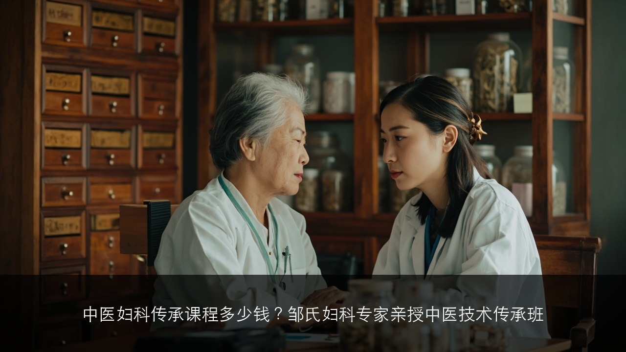 中医妇科传承课程多少钱？邹氏妇科专家亲授中医技术传承班