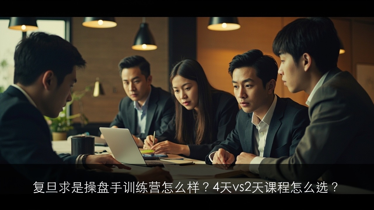 复旦求是操盘手训练营怎么样？4天vs2天课程怎么选？