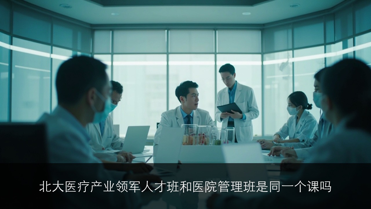 北大医疗产业领军人才班和医院管理班是同一个课吗