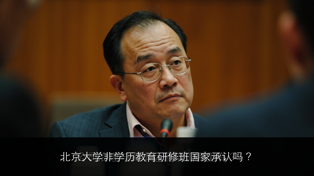 北京大学非学历教育研修班国家承认吗