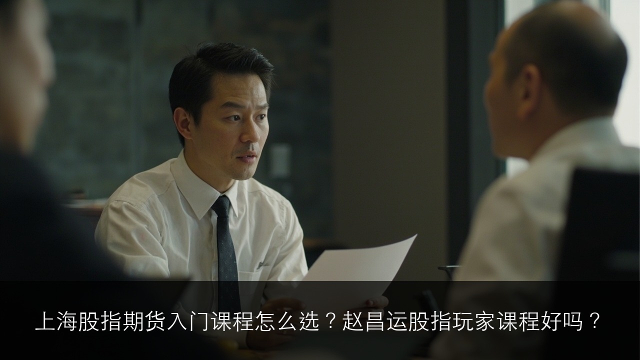 上海股指期货入门课程怎么选？赵昌运股指玩家课程好吗？
