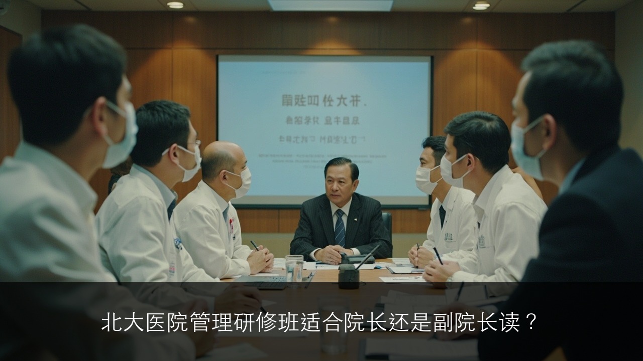 北大医院管理研修班适合院长还是副院长读？有什么区别