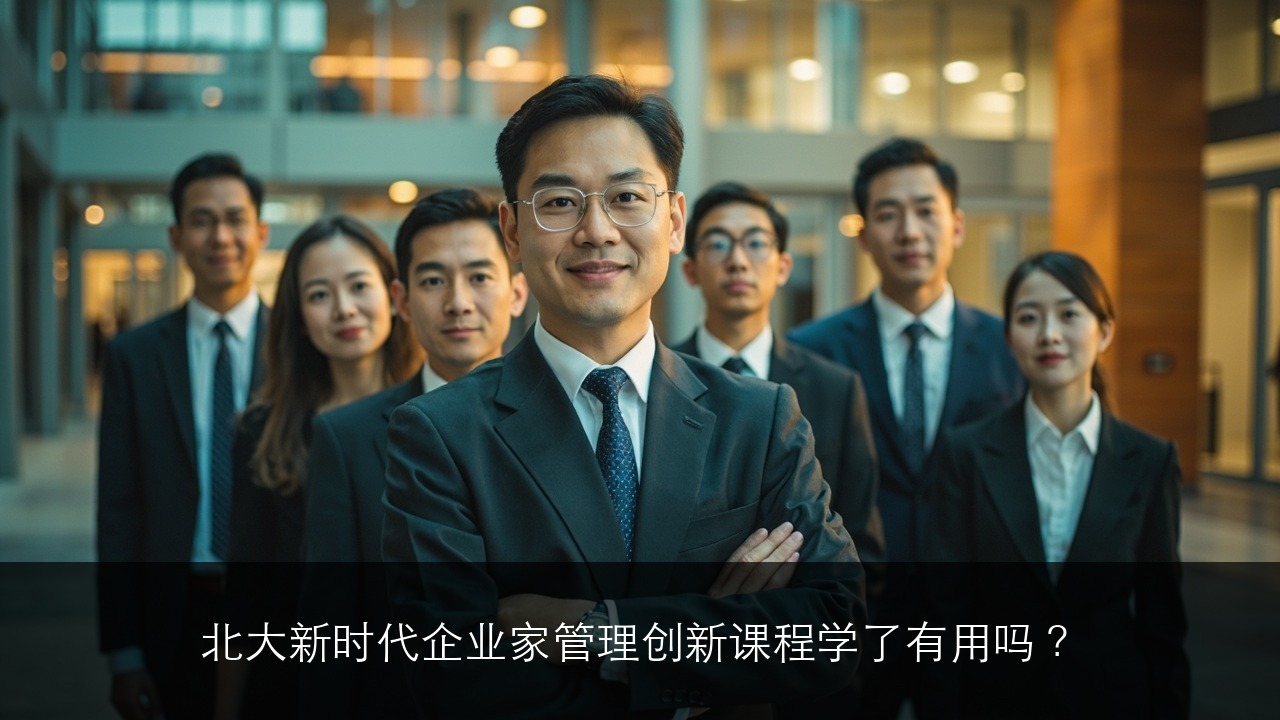 北大新时代企业家管理创新课程学了有用吗？过来人这样说