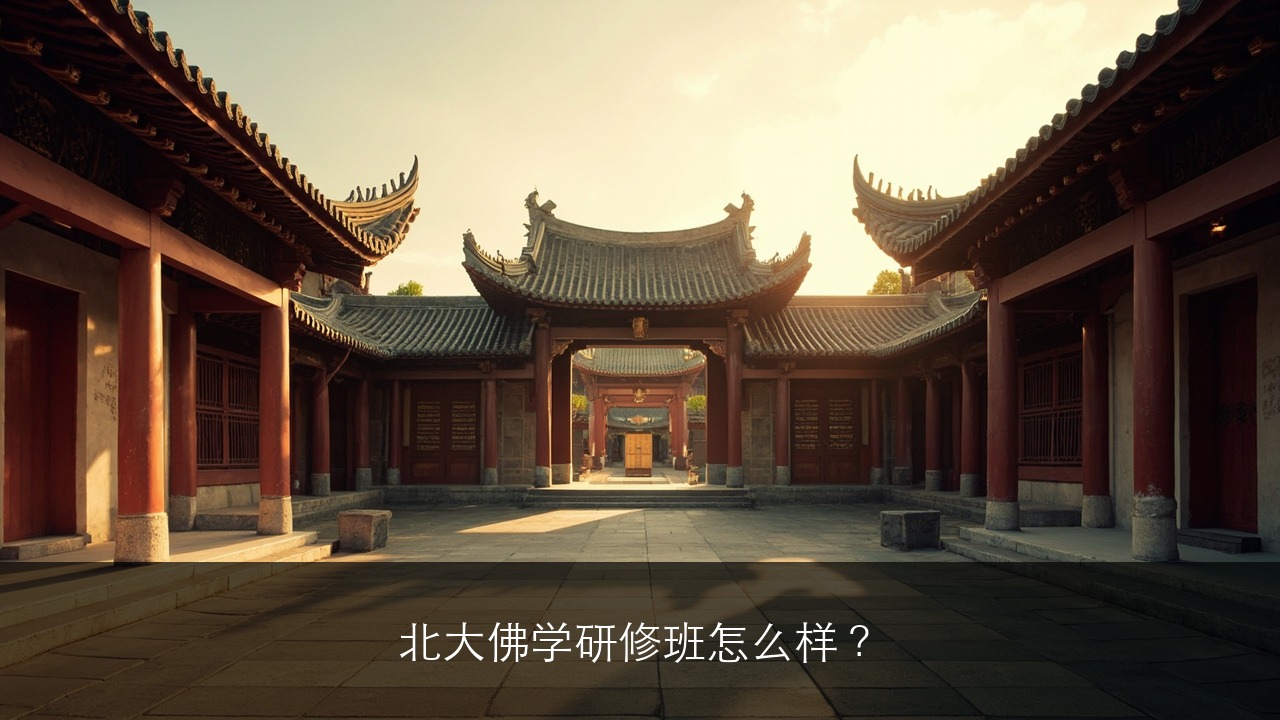 北大佛学研修班怎么样？零基础能学会吗