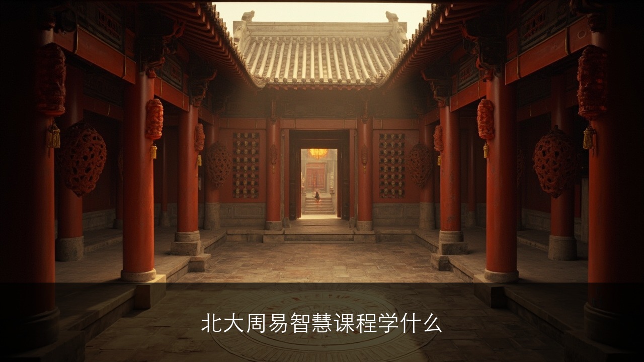 北大周易智慧课程学什么？和算命是一回事吗