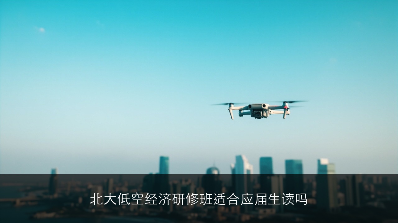 北大低空经济研修班适合应届生读吗？有没有行业限制