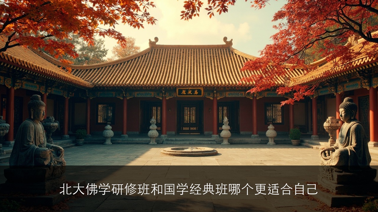 北大佛学研修班和国学经典班哪个更适合自己？怎么选