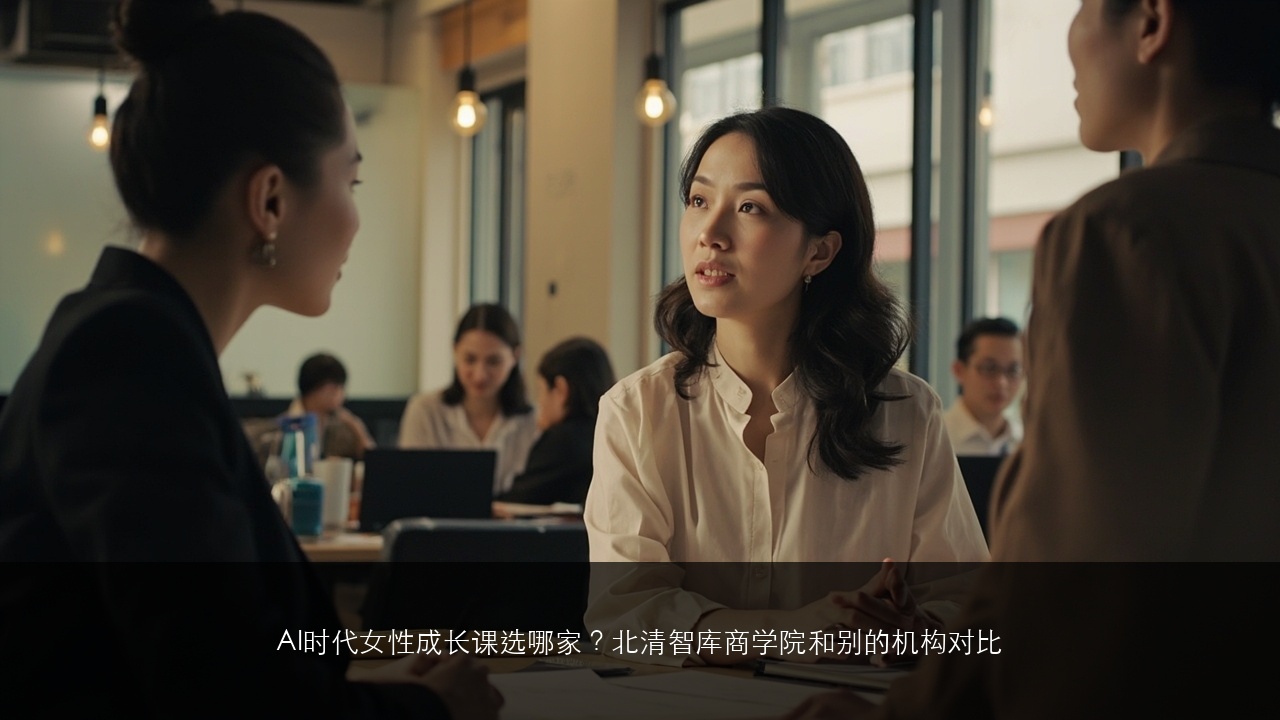 AI时代女性成长课选哪家？北清智库商学院和别的机构对比