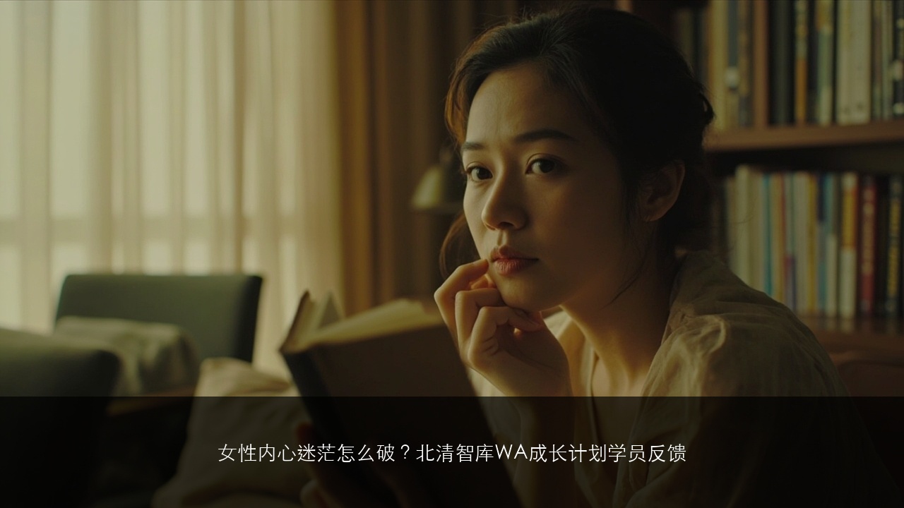 女性内心迷茫怎么破？北清智库WA成长计划学员反馈