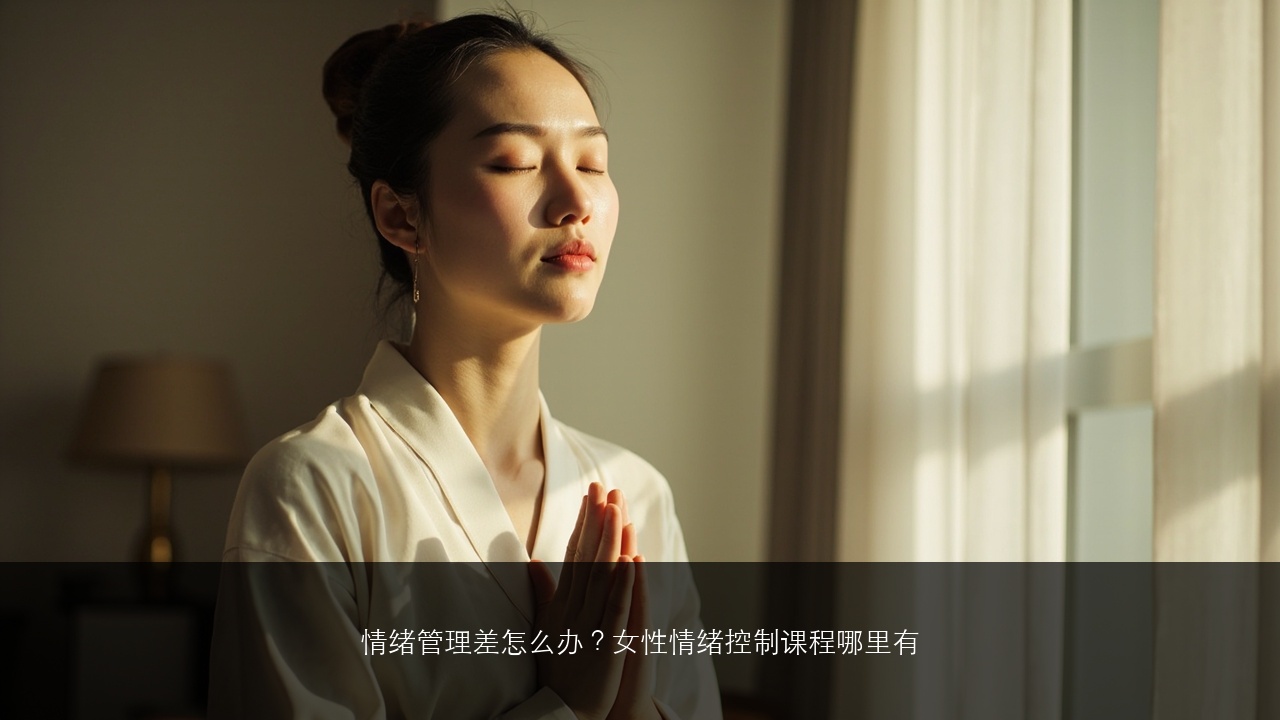情绪管理差怎么办？女性情绪控制课程哪里有