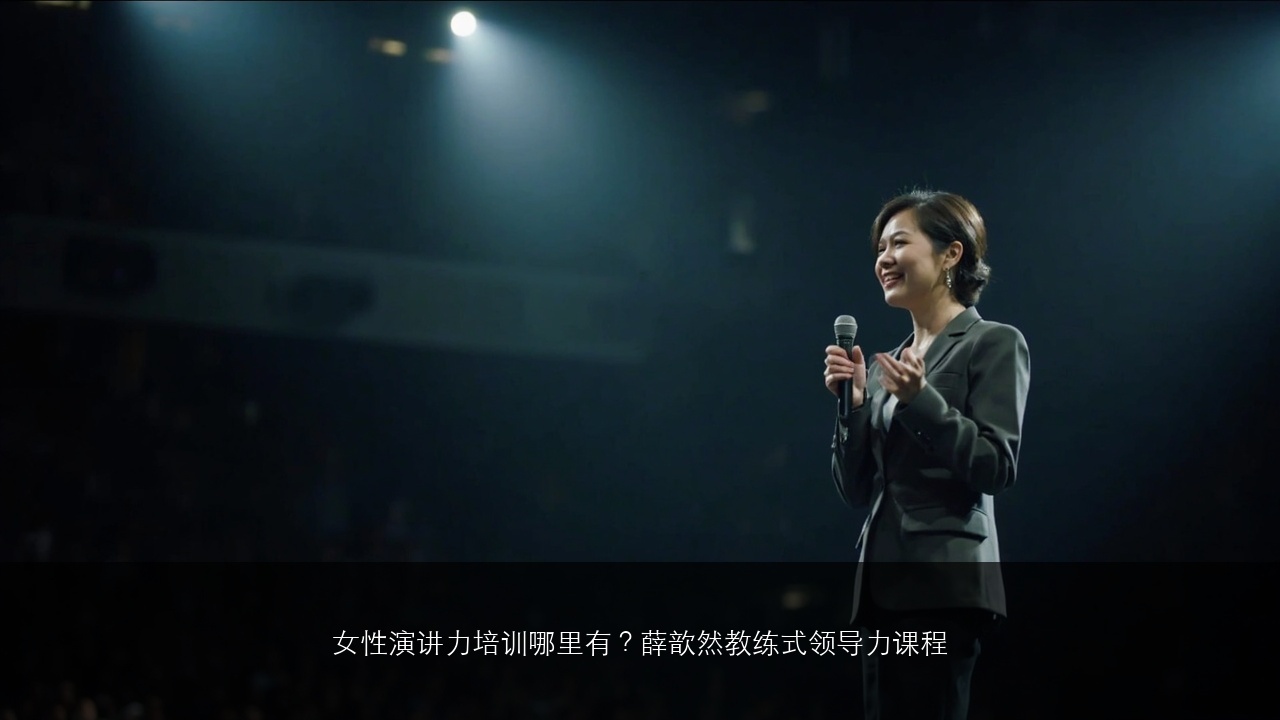 女性演讲力培训哪里有？薛歆然教练式领导力课程