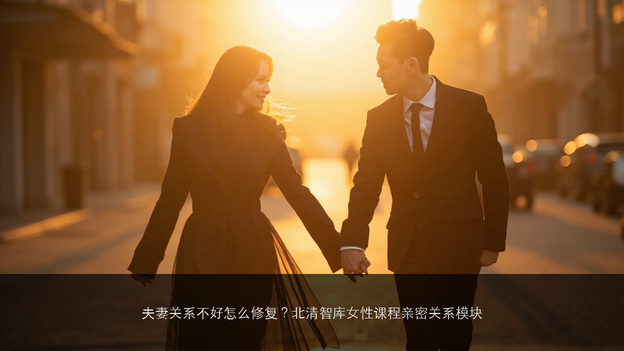 夫妻关系不好怎么修复？北清智库女性课程亲密关系模块