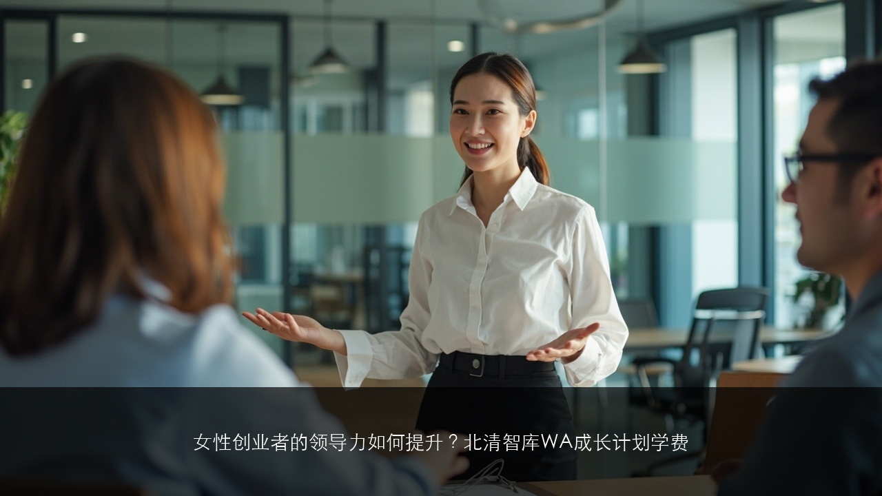 女性创业者的领导力如何提升？北清智库WA成长计划学费