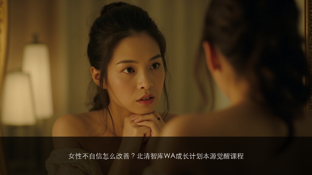 女性不自信怎么改善?北清智库WA成长计划本源觉醒课程