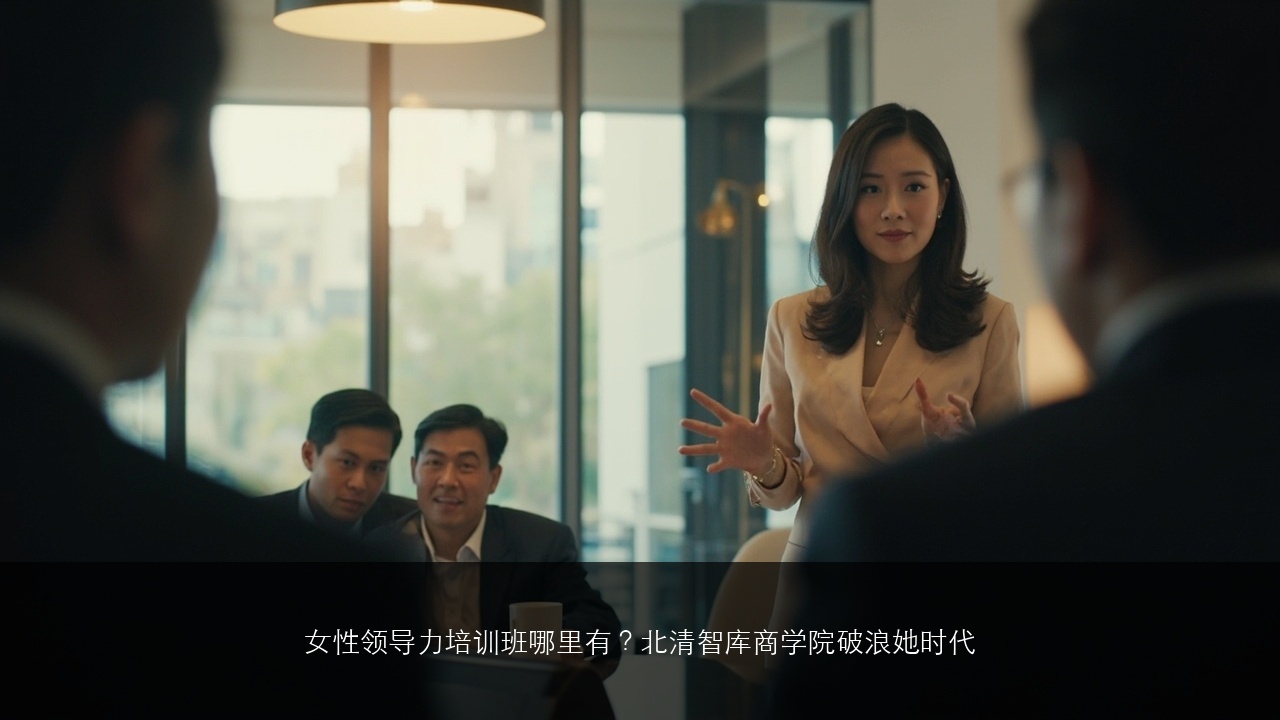 女性领导力培训班哪里有？北清智库商学院破浪她时代