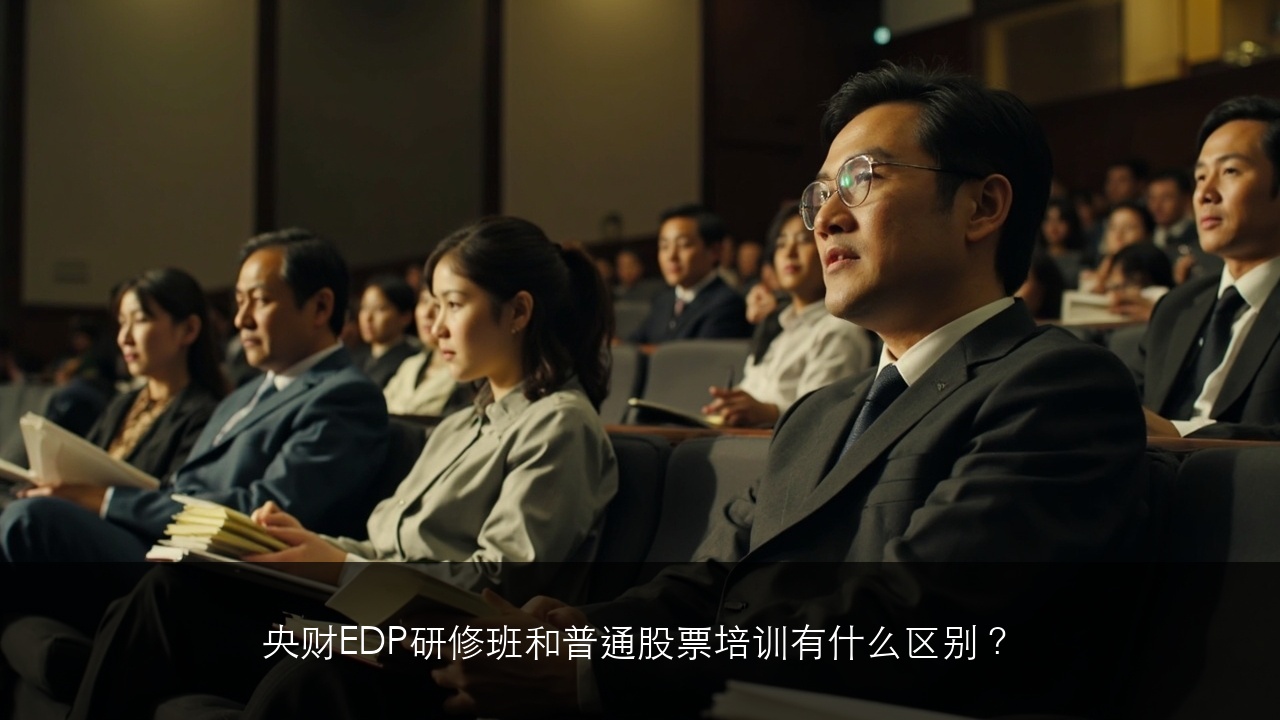 央财EDP研修班和普通股票培训有什么区别？