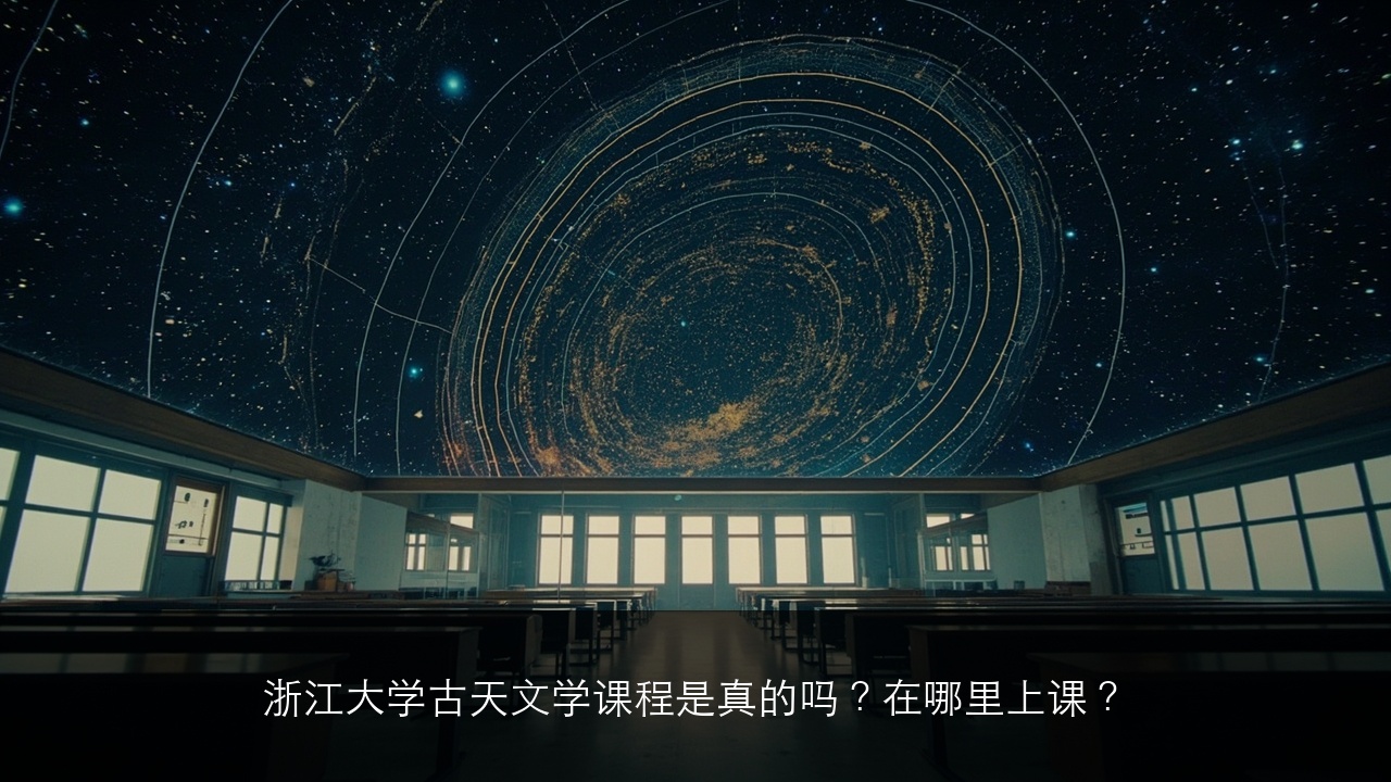 浙江大学古天文学课程是真的吗?在哪里上课?