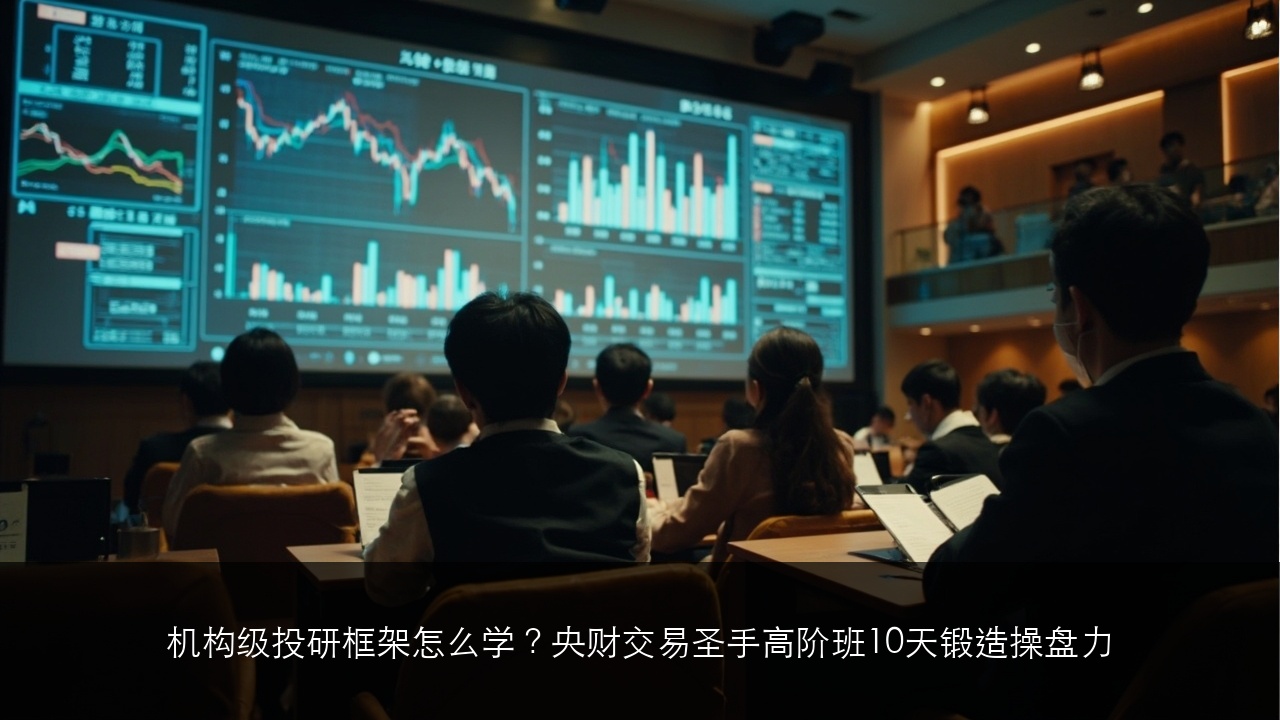机构级投研框架怎么学？央财交易圣手高阶班10天锻造操盘力