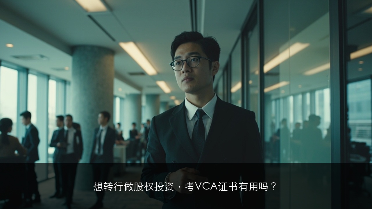 想转行做股权投资,考VCA证书有用吗?