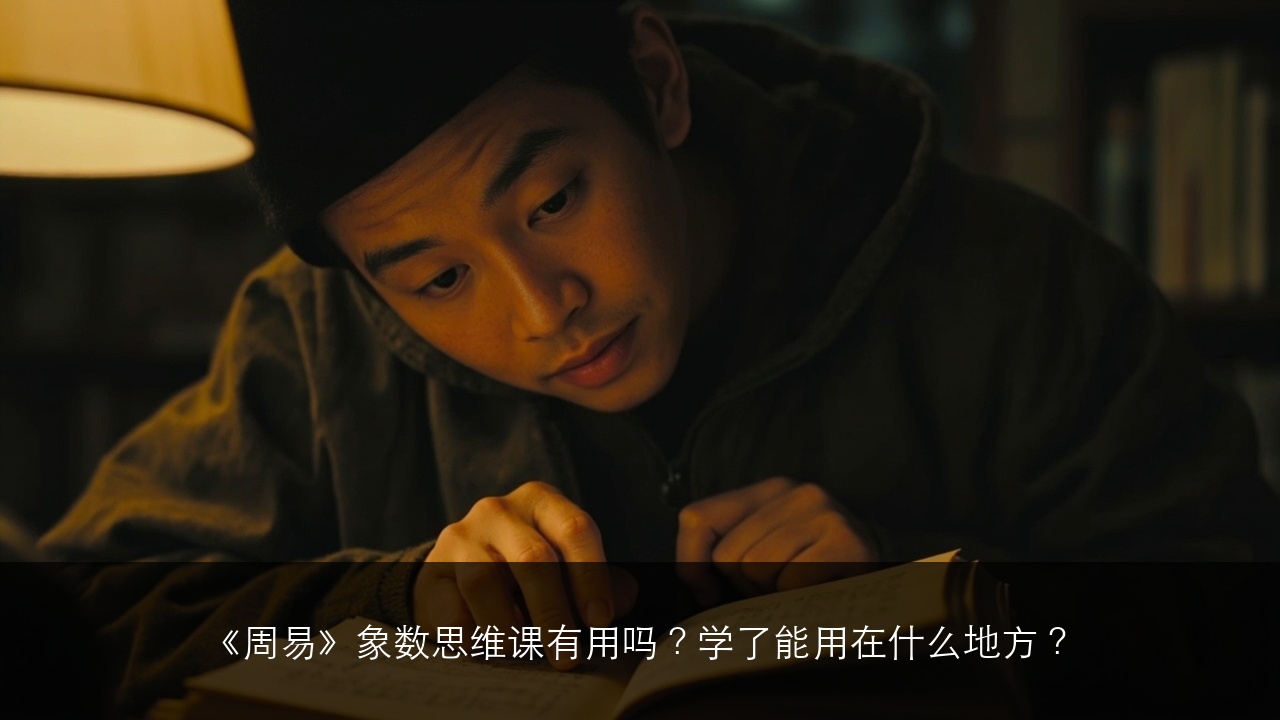 《周易》象数思维课有用吗?学了能用在什么地方?