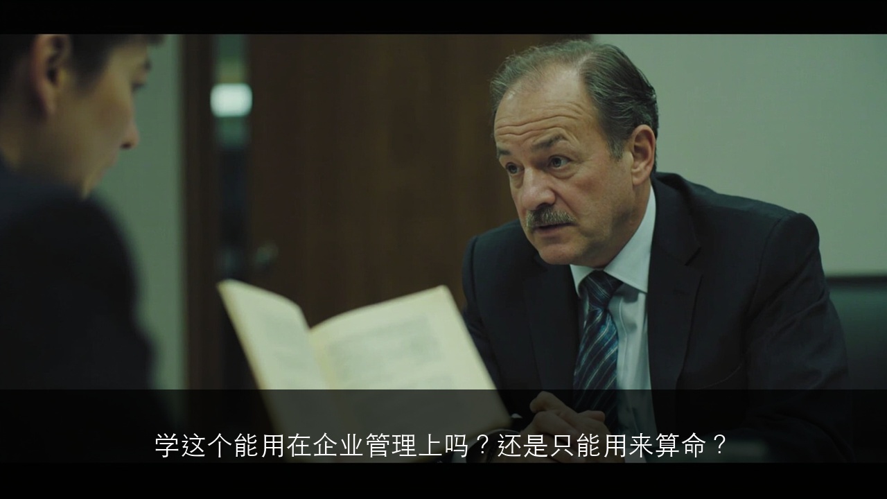 学这个能用在企业管理上吗?还是只能用来算命?