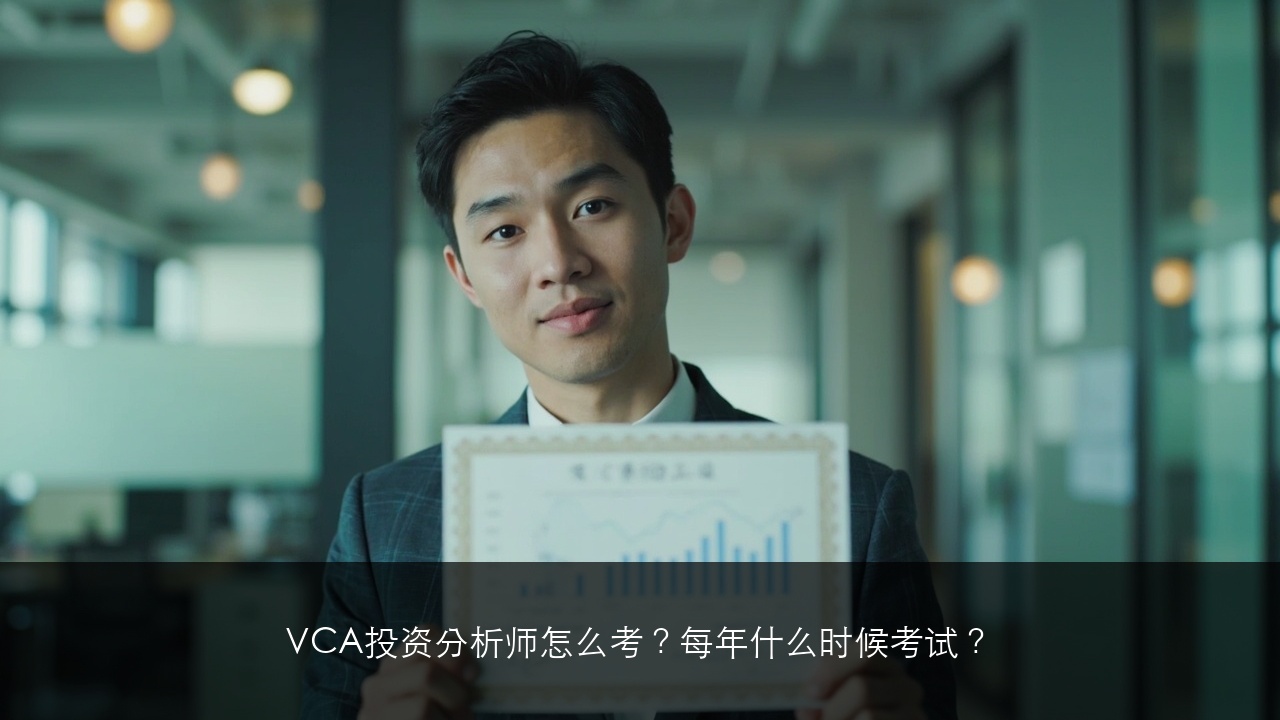 VCA投资分析师怎么考?每年什么时候考试?