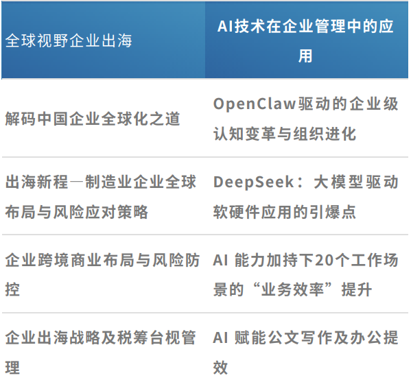 浙江大学成均企业管理与AI融合高级研修班