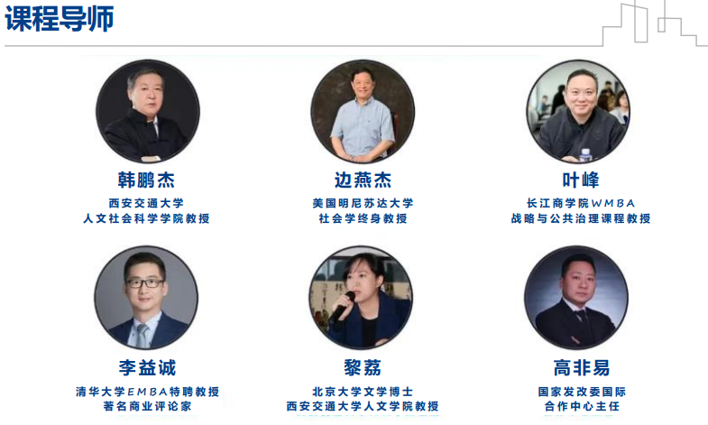西安交通大学商业哲思企业家高级研修班