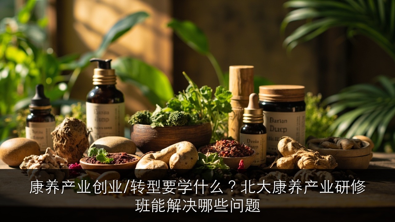 康养产业创业转型怎么学？北大康养产业研修班实战指南