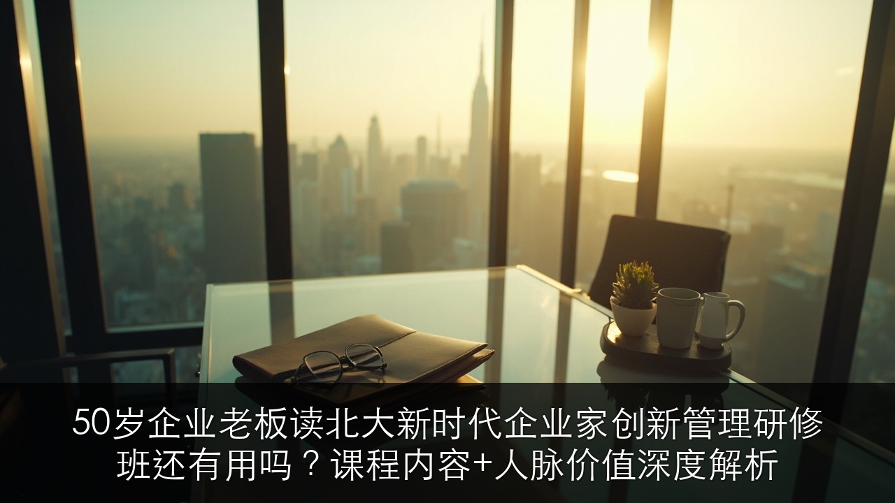 50岁企业老板读北大新时代企业家创新管理研修班还有用吗？课程内容+人脉价值深度解析