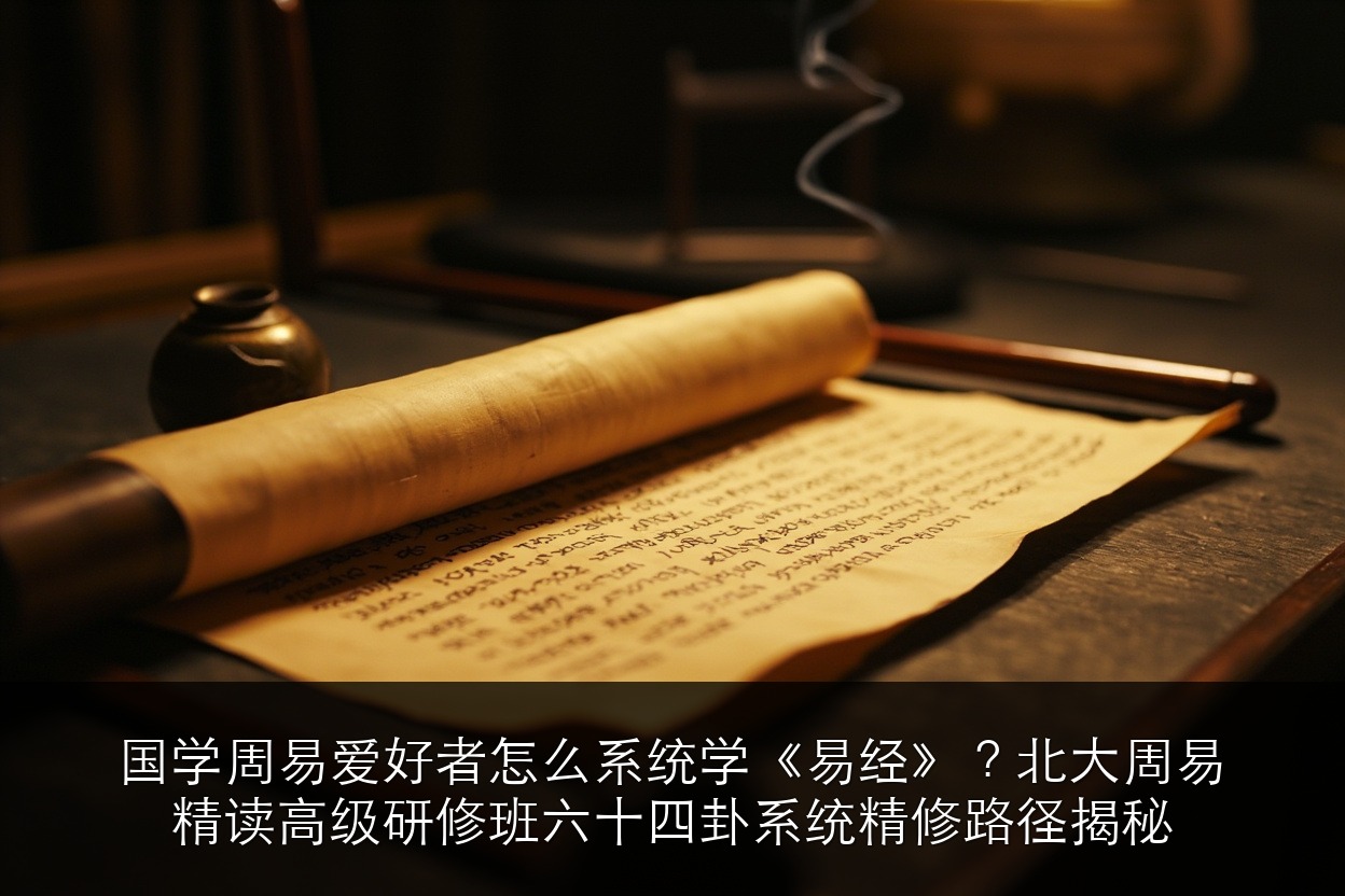 国学周易爱好者怎么系统学《易经》？北大周易精读高级研修班六十四卦系统精修路径揭秘