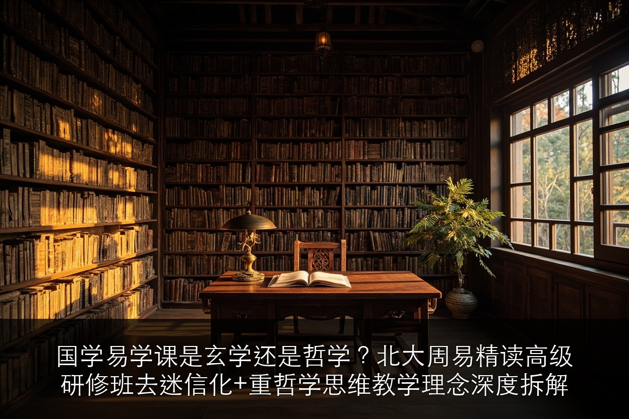 国学易学课是玄学还是哲学？北大周易精读高级研修班
