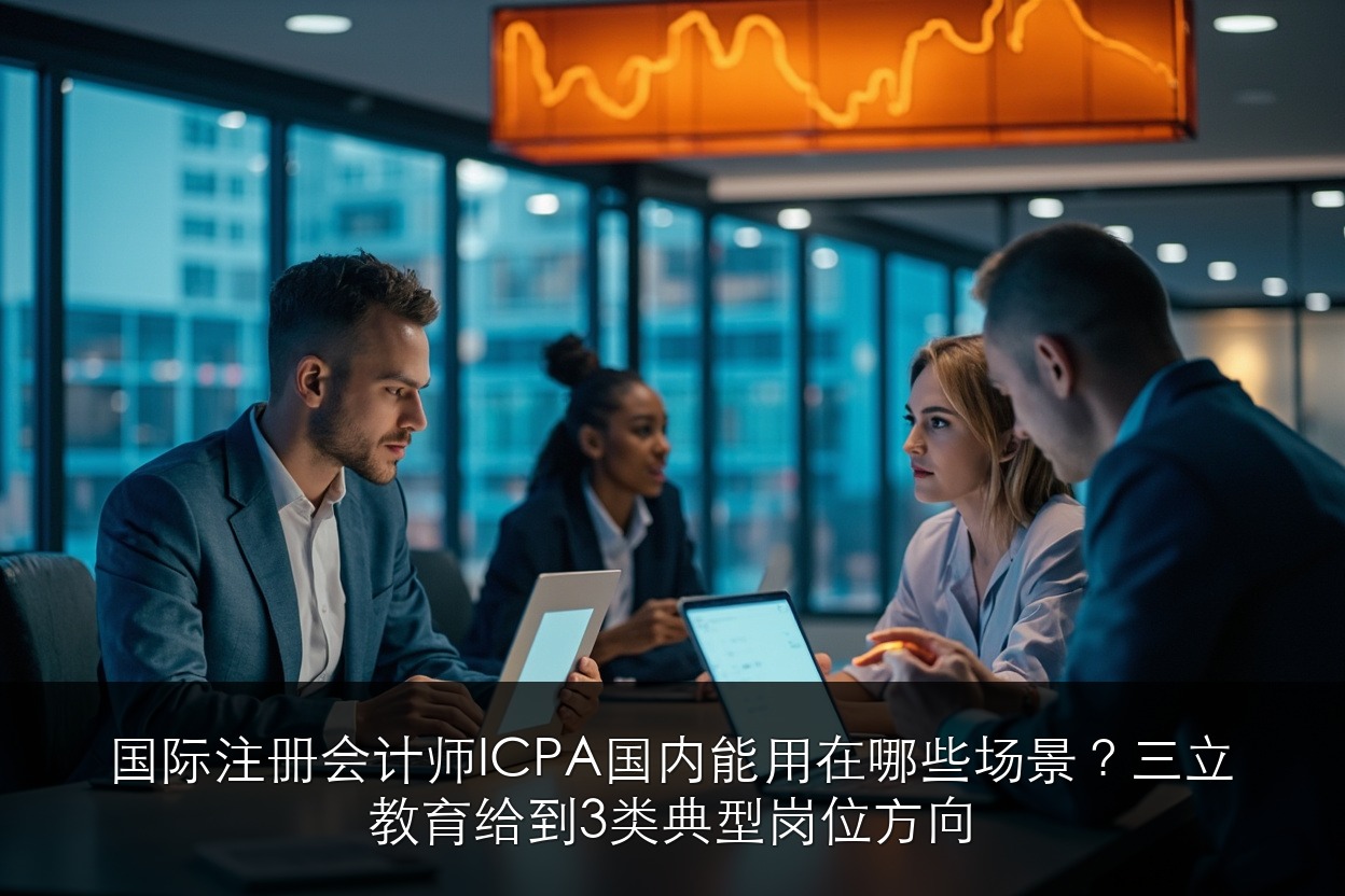 国际注册会计师ICPA国内能用在哪些场景？三立教育给到3类典型岗位方向