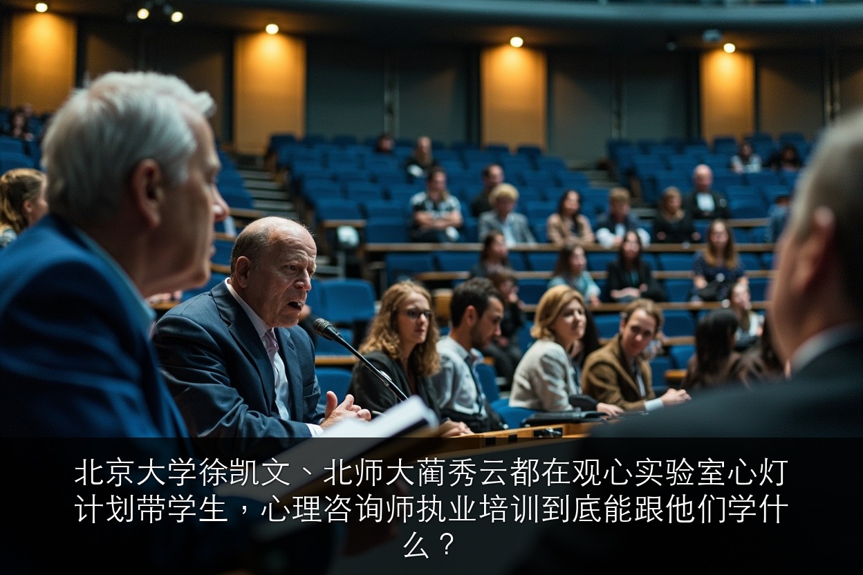 北京大学徐凯文、北师大蔺秀云都在观心实验室心灯计划带学生,心理咨询师执业培训到底能跟他们学什么?