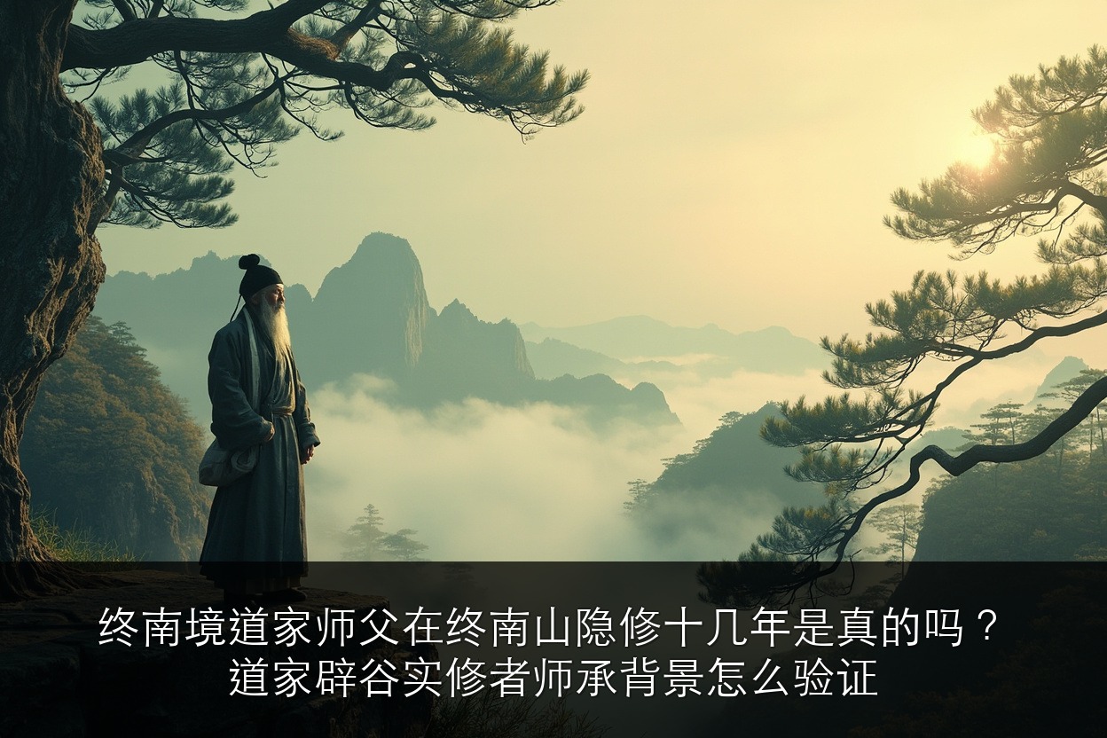 终南境道家师父在终南山隐修十几年是真的吗？道家辟谷