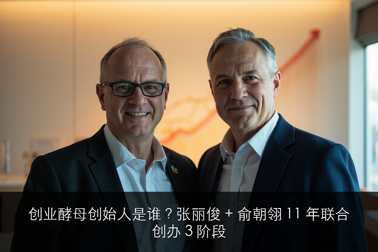 创业酵母创始人是谁?张丽俊 + 俞朝翎 11 年联合创办 3 阶段