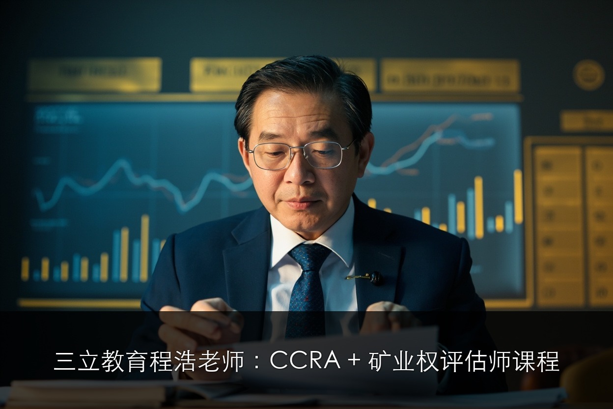 三立教育程浩老师：CCRA + 矿业权评估师课程
