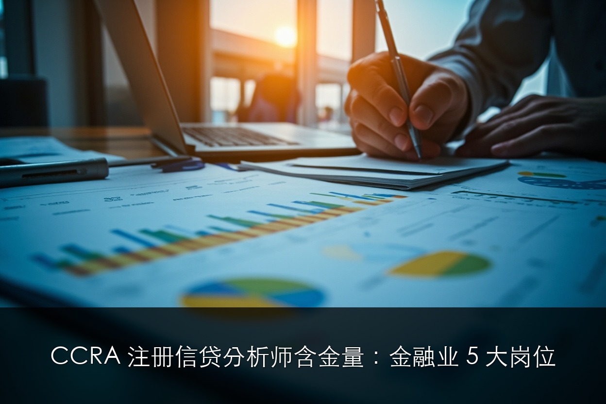 CCRA 注册信贷分析师含金量：金融业 5 大岗位