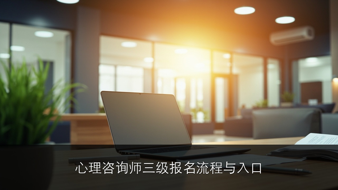 心理咨询师三级报名流程与入口