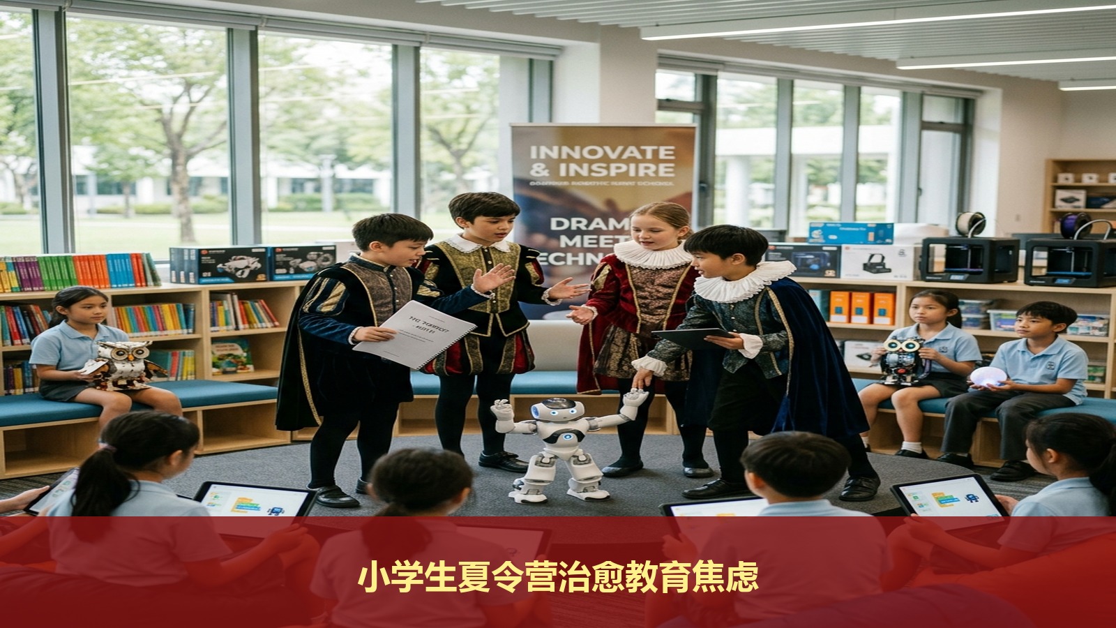 暑假报什么班最管用?迷你营小学生夏令营用AI科创与双语戏剧治愈你的教育焦虑