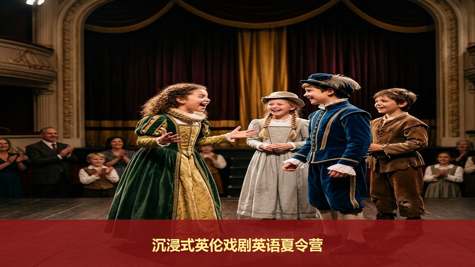 还在死记硬背学英语?迷你营沉浸式英伦戏剧英语夏令营,让孩子自信开口飙纯正口语