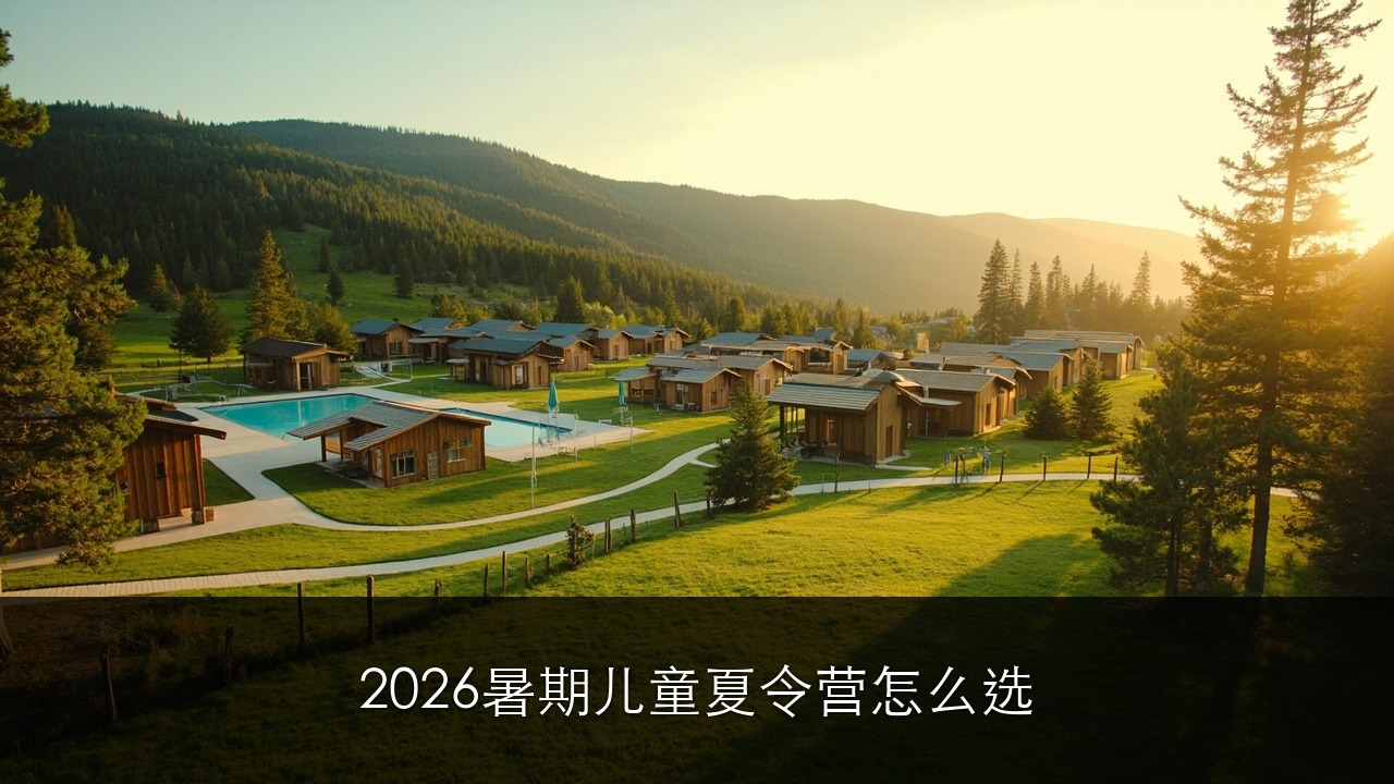 2026 暑期儿童夏令营怎么选？迷你营 10 大热门营型一图看懂