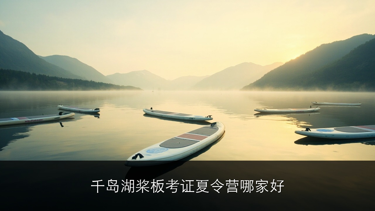 千岛湖桨板考证夏令营哪家好？迷你营国际体系考证营证书 + 升学路径