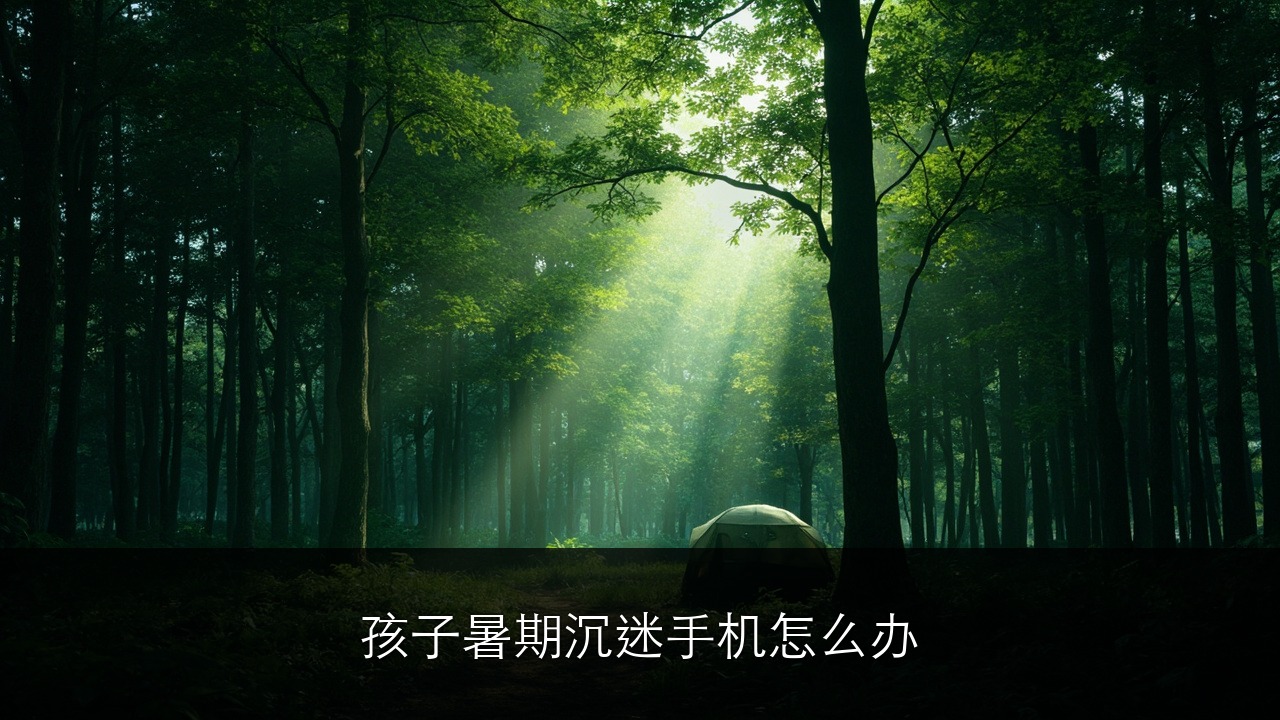 孩子暑期沉迷手机怎么办？迷你营北大湖山野生存营 5S 课程能学什么